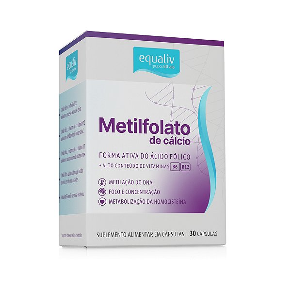 Metilfolato – 30 Cápsulas – Equaliv