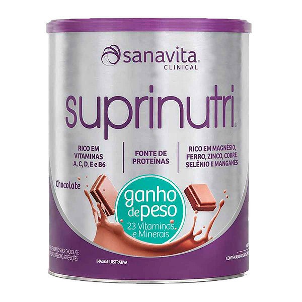 Suprinutri Hipercalórico Sanavita 400g - Chocolate