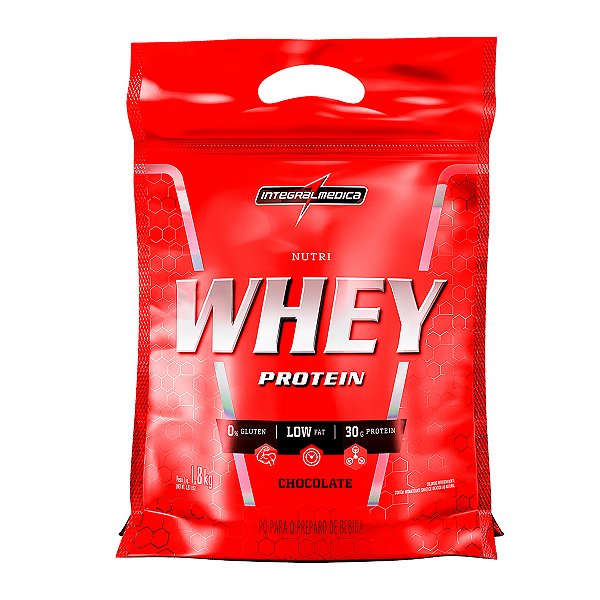 Nutri Whey Protein Chocolate – 1,8Kg – Integral Medica