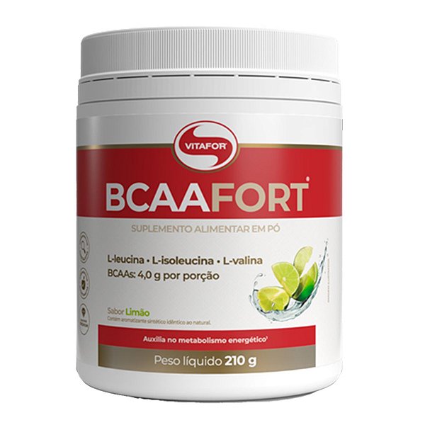 BCAA Fort Limão - 210g - Vitafor