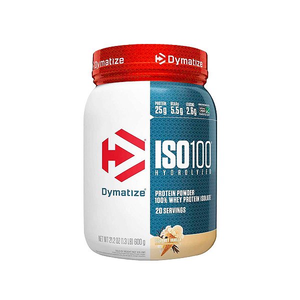ISO 100 WHEY PROTEIN VANILLA 1.3LB 600G - DYMATIZE