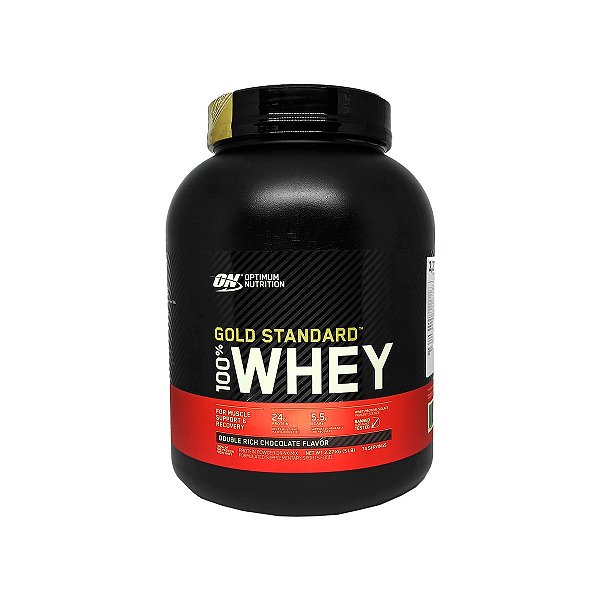 Gold Standard 100% Whey Double Rich Chocolate - 2,27Kg - Optimum Nutrition