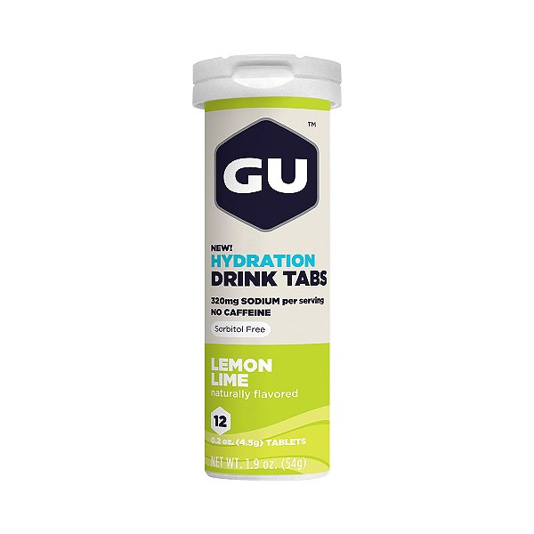 GU Energy Tabs Lemon Lime - 12uni