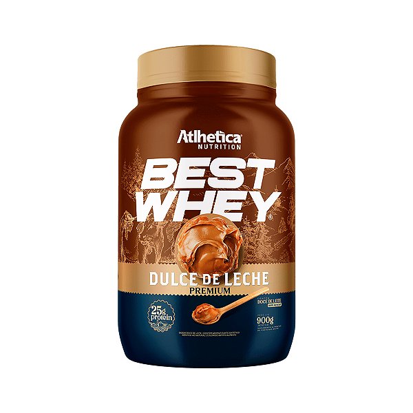 Best Whey Protein Dulce de Leche - 900g - Atlhetica