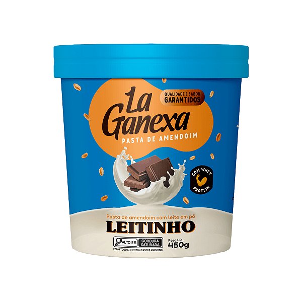 Pasta De Amendoim Integral Gourmet Leitinho – 1,005kg – La Ganexa