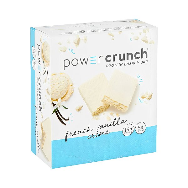 Protein Energy Bar Original French Vanilla Crème - 12 Unidades Power Crunch