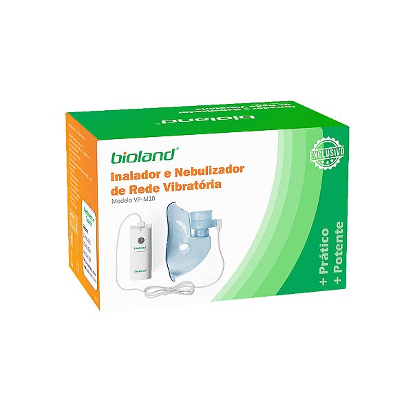 Inalador E Nebulizador De Rede Vibratória - 1 Unidade – Bioland