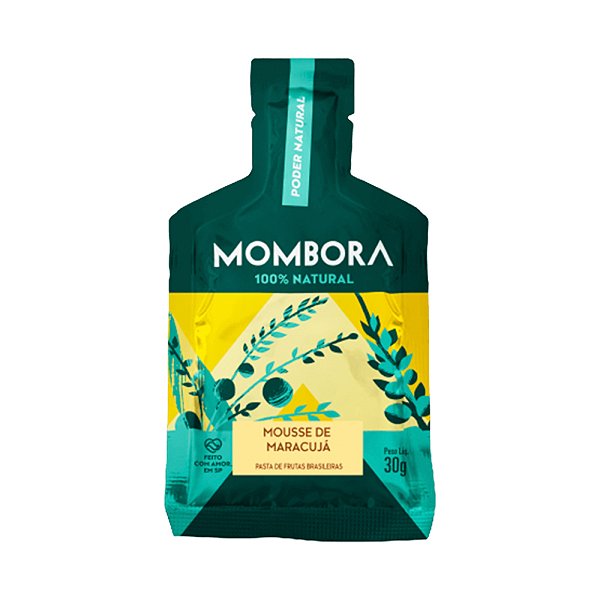 Gel De Carboidrato Mousse De Maracujá – 10 Sachês – Mombora