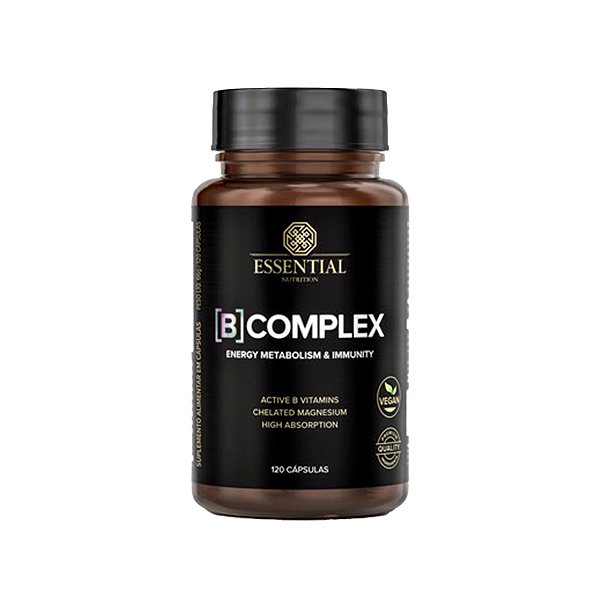 B Complex - 120 Cápsulas - Essential Nutrition