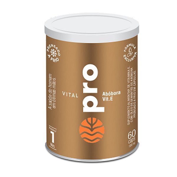 Vital Pro - Óleo de Semente de Abóbora - 60 Caps - Vital Atman