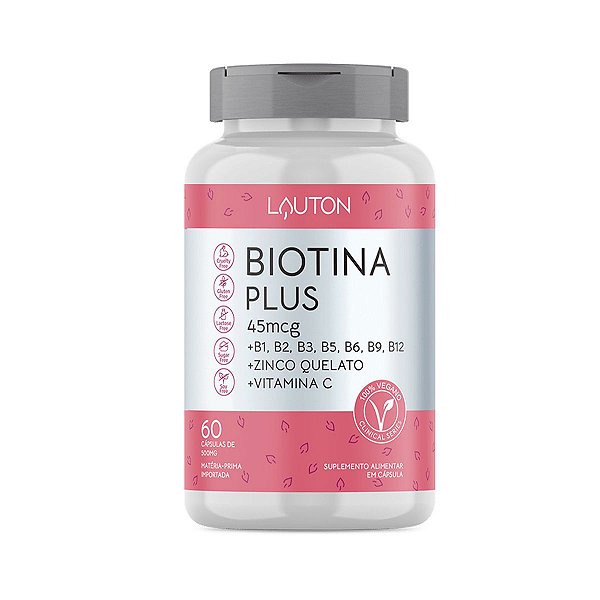 Biotina Plus – 60 Cápsulas