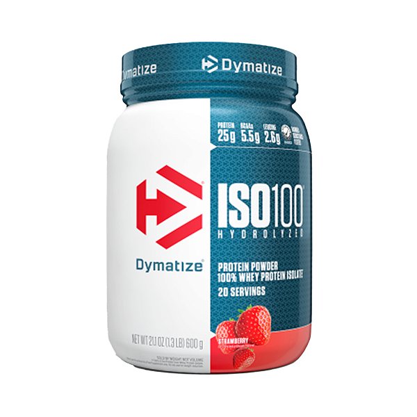 Iso 100 Hydrolyzed Strawberry – 610g – Dymatize