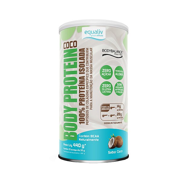 Body Protein Coco - 440g - Equaliv