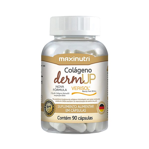 Colágeno Derm Up - 60 Cápsulas - Maxinutri