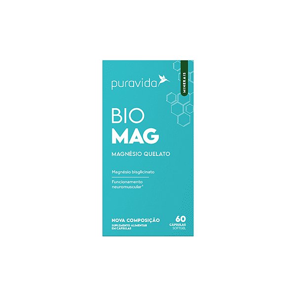 Bio Mag - 60 Cápsulas - Puravida