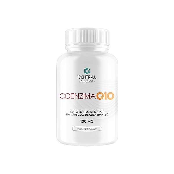 Coenzima Q10 100 Mg - 60 Cápsulas - Central Nutrition