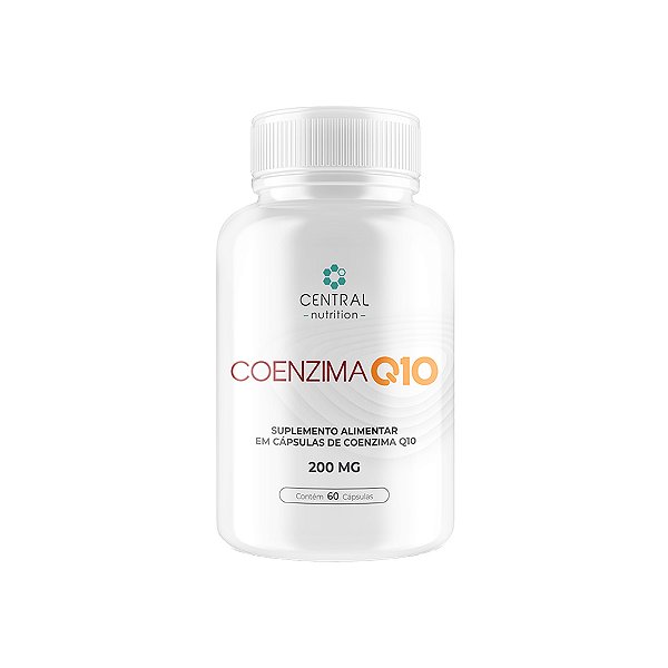 Coenzima Q10 200 Mg - 60 Cápsulas - Central Nutrition