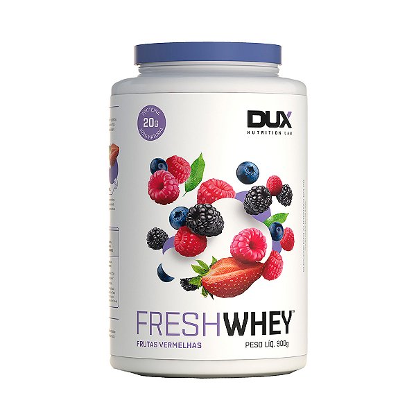 Fresh Whey Frutas Vermelhas – 900g – Dux Nutrition Lab