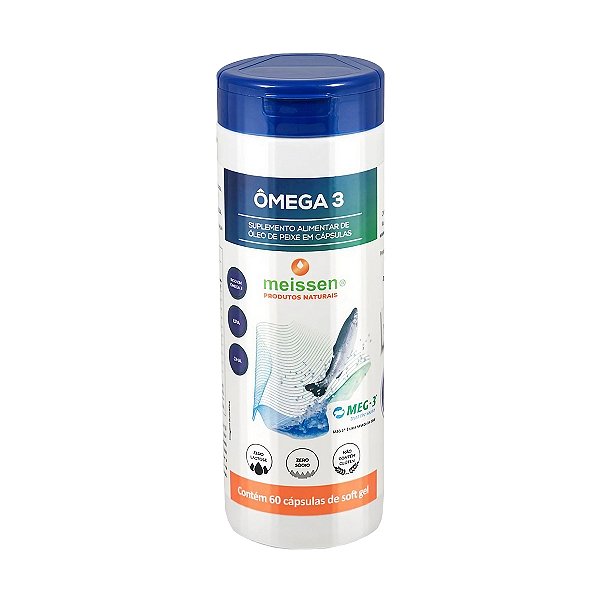 Ômega 3 – 60 Cápsulas – Meissen Produtos Naturais