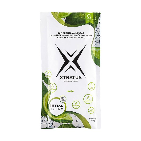 Intra Treino Limão – 12 Sachês – Xtratus Endurance