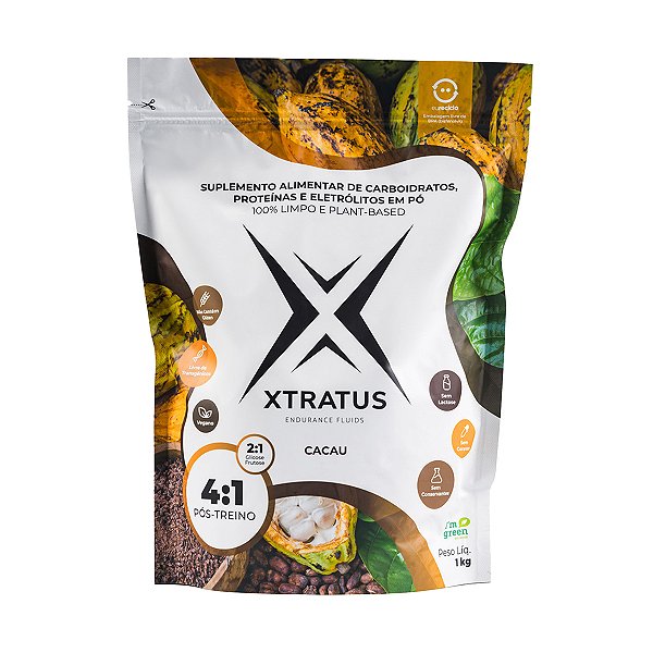 Pós-treino Cacau - 1 kg - Xtratus Endurance