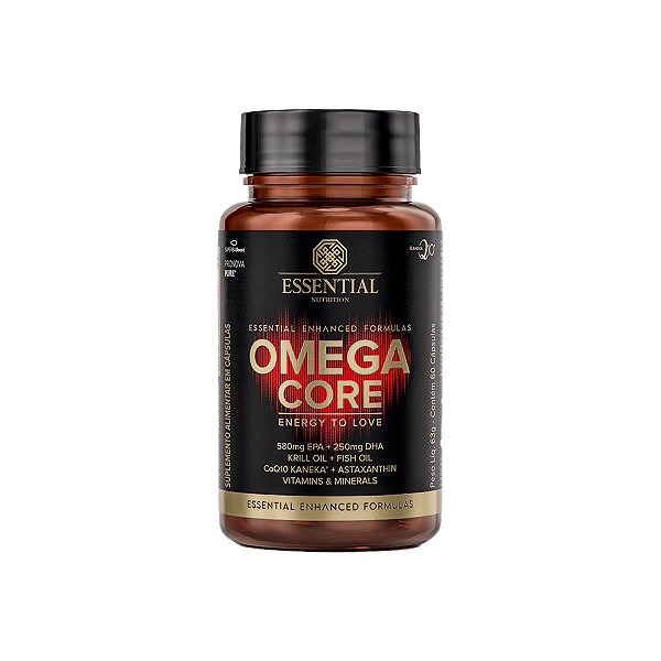 Omega Core – 60 Cápsulas – Essential Nutrition