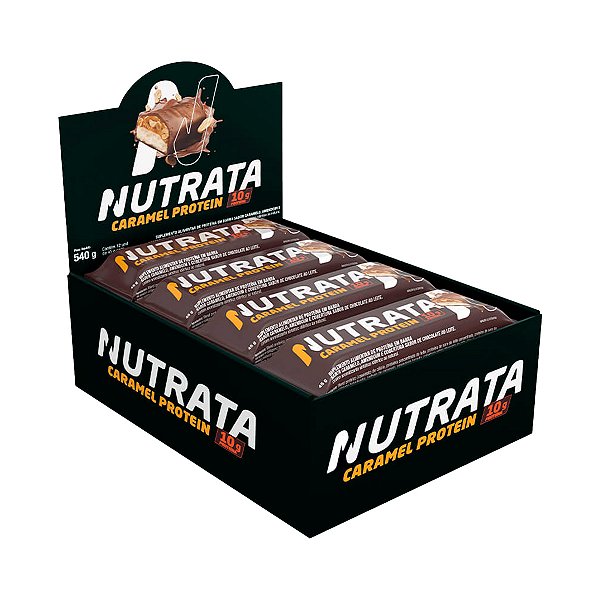 Caramel Protein - 12 Unidades - Nutrata