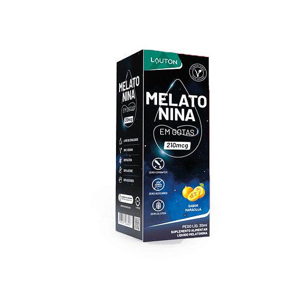 Melatonina - 30 mL - Lauton Nutrition