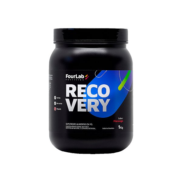 Recovery Morango – 1kg – Four Lab Nutrition