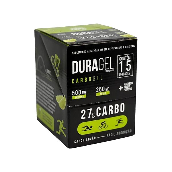 Duragel Limão - 15 Unidades de 27g - Alquimia Da Saúde