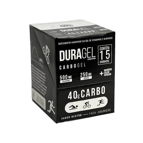 Duragel Neutro - 15 Unidades de 40g - Alquimia da Saúde