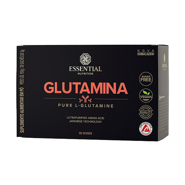 Glutamina – 30 Sachês – Essential Nutrtion
