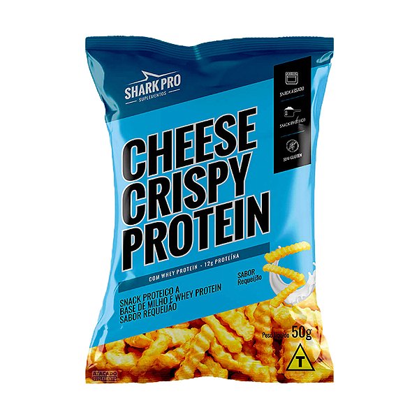 Snack Proteico Cheese Crisp Protein - 50g - Shark Pro