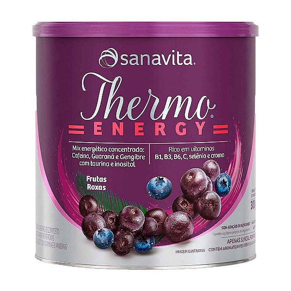 THERMO ENERGY - FRUTAS ROXAS 300G