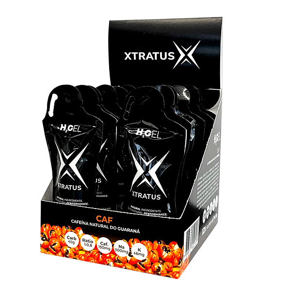 H2GEL - CAF - CX/ 12 SACHES x 74,4g - XTRATUS
