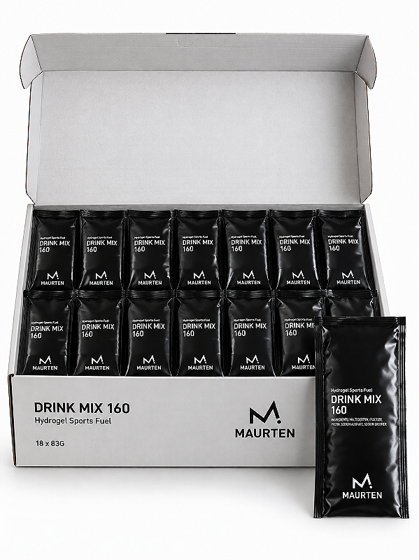 Drink Mix 160 Maurten 40g de Carboidratos Caixa 18 Unidades 42g