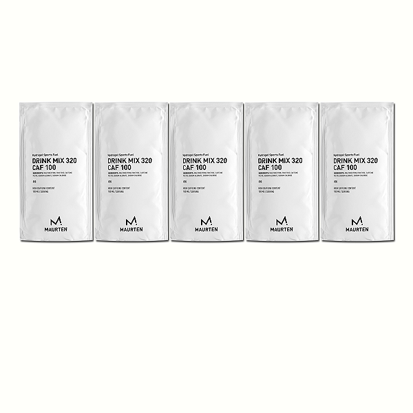 Drink Mix CAF 320 Maurten 100mg de Cafeina 5 Sachês 83g