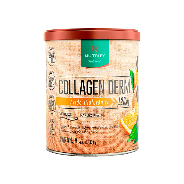 COLLAGEN DERM - LARANJA - 330g - NUTRIFY