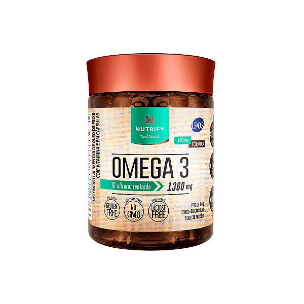 OMEGA 3 - 60 CAPS - NUTRIFY