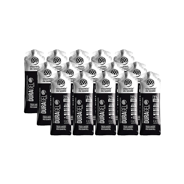 DURAGEL ( 27g CARBO ) SABOR NEUTRO - CX/ 15 SACHES - ALQUIMIA