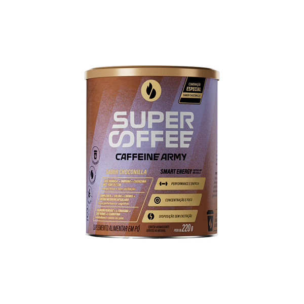 SuperCoffee 3.0 Caffeine Army 220g – Sabor Choconilla
