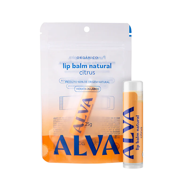 LIP BALM NATURAL - CITRUS 4,25g - ALVA
