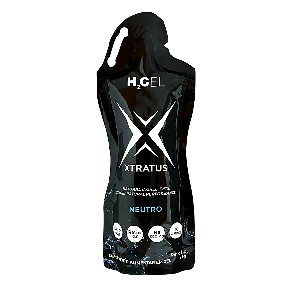 H2GEL - NEUTRO - CX/ 12 SACHES x 75g - XTRATUS
