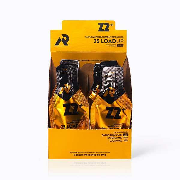Energy Gel Z2+ (Cafeina) Mpr - Sabor Baunilha - Cx/ 10un X 40g - Z2