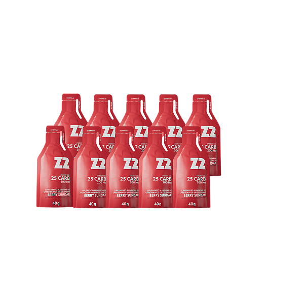 ENERGY GEL Z2 - BERRY SUNDAE (25CARB) - CX C/ 10un - Z2