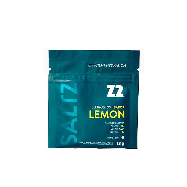 SALTZ ( PASTILHA ) - SABOR LEMON- CX/ 10 SACHES x 13g - Z2