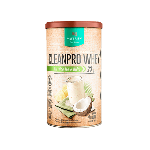 CLEANPRO WHEY - PINA COLADA - 450g - NUTRIFY