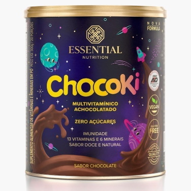 CHOCOKI - SABOR CHOCOLATE 300g / 20Ds - ESSENTIAL NUTRITION