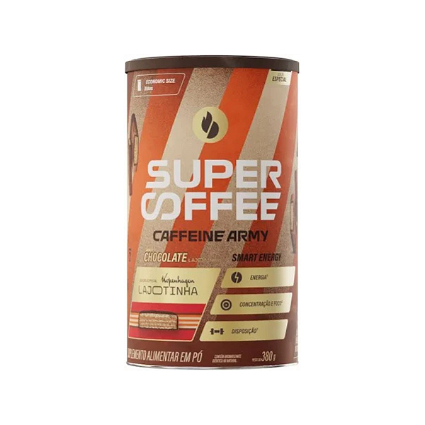 SuperCoffee 3.0 Caffeine Army 380g – Sabor Lajotinha