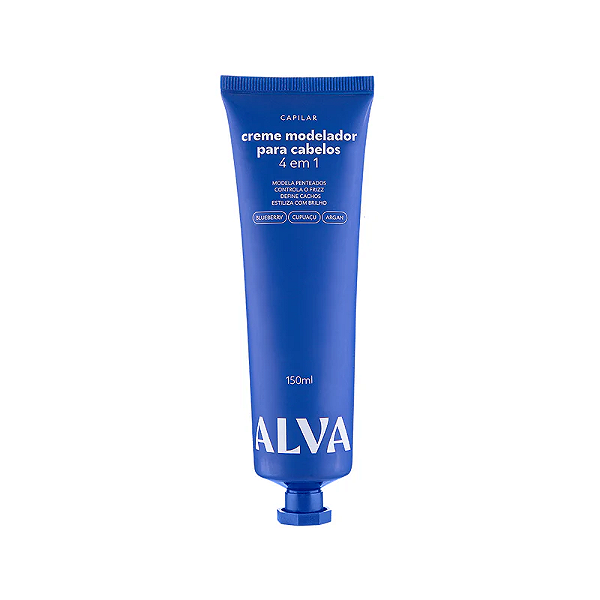 CREME MODELADOR PARA CABELOS 4 em 1 - 150ml - ALVA